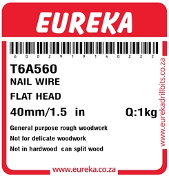 T6A560 - Wire Nail -T6A560_Label_T